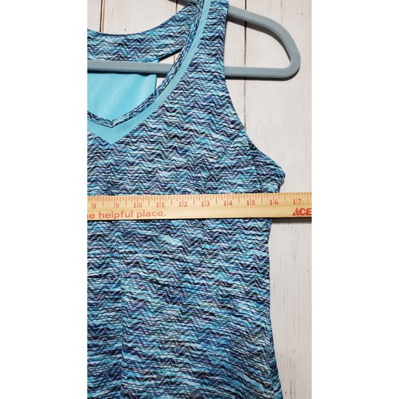 MPG Active Dress Sleeveless Women's Size Large V Neck Pockets Built in Bra - Picture 7 of 11